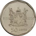 Фиджи 50 центов 2020 год - 50 лет независимости