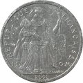 Французская Полинезия 1 франк 2008 год