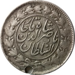Иран 1000 динаров 1880 год