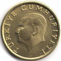 Турция 25000 лир 2001 год