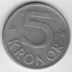 Швеция 5 крон 2005 год