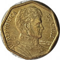 Чили 5 песо 2011 год