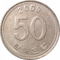 Южная Корея 50 вон 2009 год