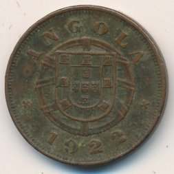 Ангола 5 сентаво 1922 год
