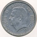 Монако 5 франков 1945 год - Принц Луи II