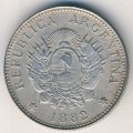 Аргентина 20 сентаво 1882 год