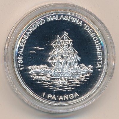 Тонга 1 паанга 2001 год
