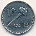 Фиджи 10 центов 1996 год