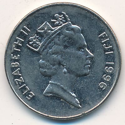 Фиджи 10 центов 1996 год