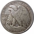 США 1/2 доллара 1943 год (без отметки монетного двора)