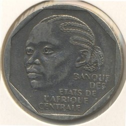Монета Камерун 500 франков 1986 год