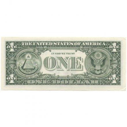 США 1 доллар 2001 год - C - UNC-