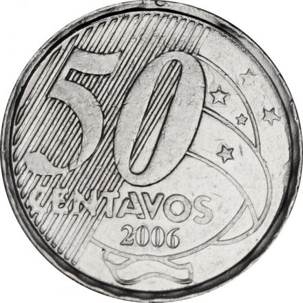 Бразилия 50 сентаво 2006 год - Барон Рио-Бранко