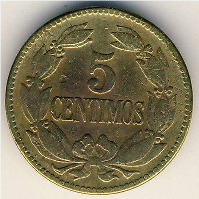 Венесуэла 5 сентимо 1944 год