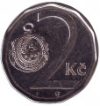 Чехия 2 кроны 2010 год