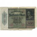 Веймарская Республика 500 марок 1922 год - VG