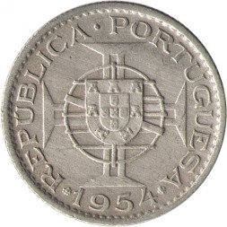 Мозамбик 2,5 эскудо 1954 год