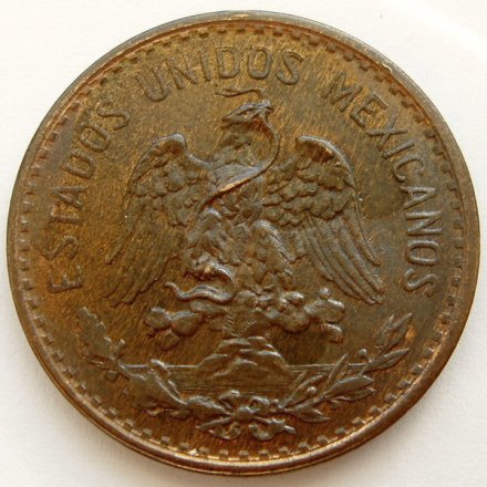 Мексика 2 сентаво 1924
