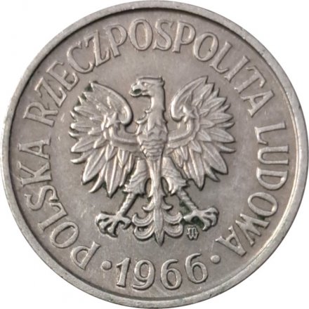 Польша 20 грошей 1966 год