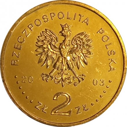 Польша 2 злотых 2003 год - Станислав I Лещинский (1704-1709; 1733-1736)