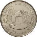 Канада 25 центов 1992 год - Новый Бронсвик
