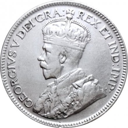 Канада 25 центов 1936 год