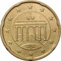 Германия 20 евроцентов 2012 год (F)