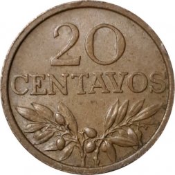 Португалия 20 сентаво 1971 год