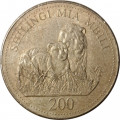 Танзания 200 шиллингов 1998 год
