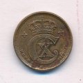 Дания 1 эре 1923 год - Король Кристиан X