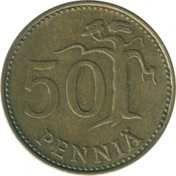 Финляндия 50 пенни 1981 год