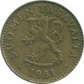 Финляндия 50 пенни 1981 год