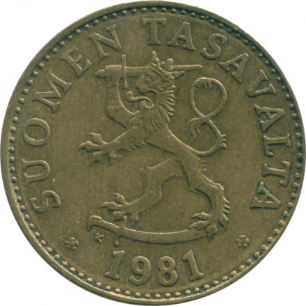 Финляндия 50 пенни 1981 год
