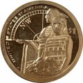 США 1 доллар 2014 год - Гостеприимство индейцев (S)
