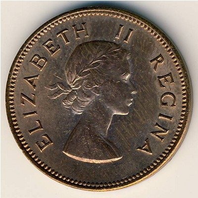 ЮАР 1/2 пенни 1959 год