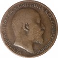Великобритания 1 пенни 1910 год - Король Эдуард VII