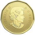 Набор из 6 монет Канада 2017 год - Белый гусь