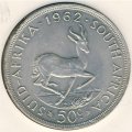 ЮАР 50 центов 1962 год
