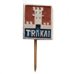 Значок-иголка Тракай. Литва. Замок