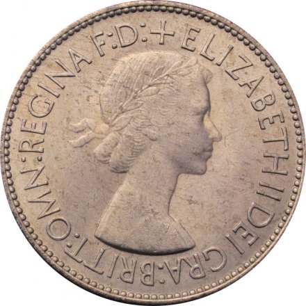 Великобритания 1 пенни 1953 год