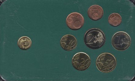 Евро серия Кипра 2008 года (9 монет)