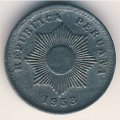 Перу 1 сентаво 1953 год
