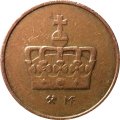 Норвегия 50 эре 2002 год