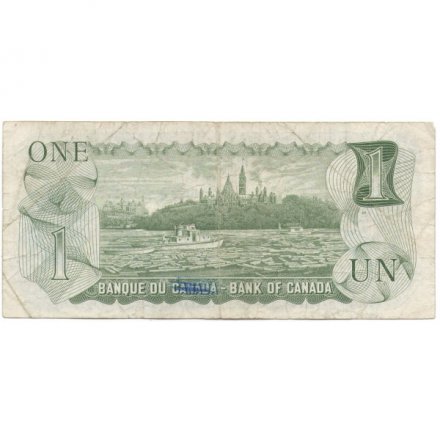 Канада 1 доллар 1973 год - Елизавета II. Здание парламента - F
