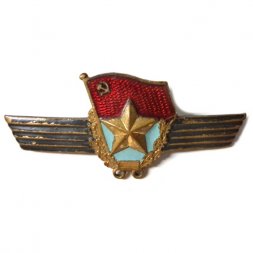 Знак классности "За сверхсрочную службу ВС СССР в сухопутных войсках", тяжелый