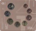 Евро серия Сан-Марино 2017 года (8 монет) в банковской упаковке