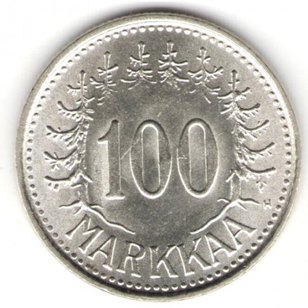 Финляндия 100 марок 1956 год