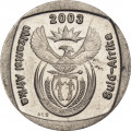 ЮАР 1 рэнд 2003 год - Спрингбок (антилопа-прыгун)
