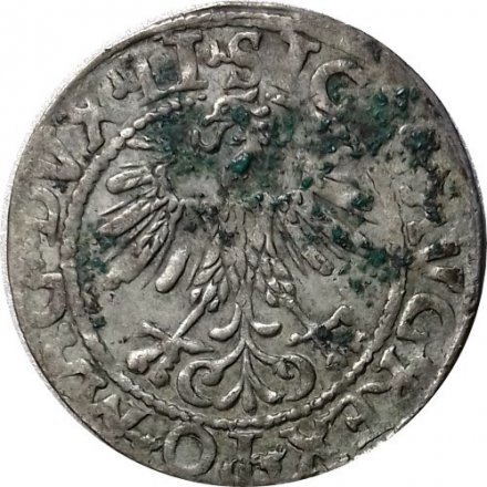 Великое Княжество Литовское (Литва) Полугрош 1560 год Сигизмунд II Август (1548-1569) - VF