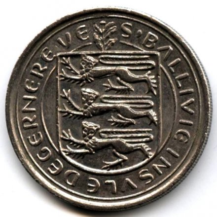 Гернси 10 пенсов 1977 год